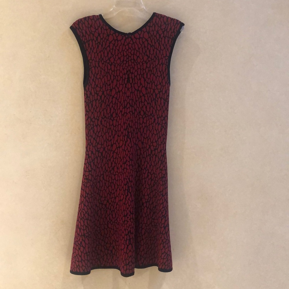 Felicity And Coco Fit & Flare Red & Black Dress M - image 7